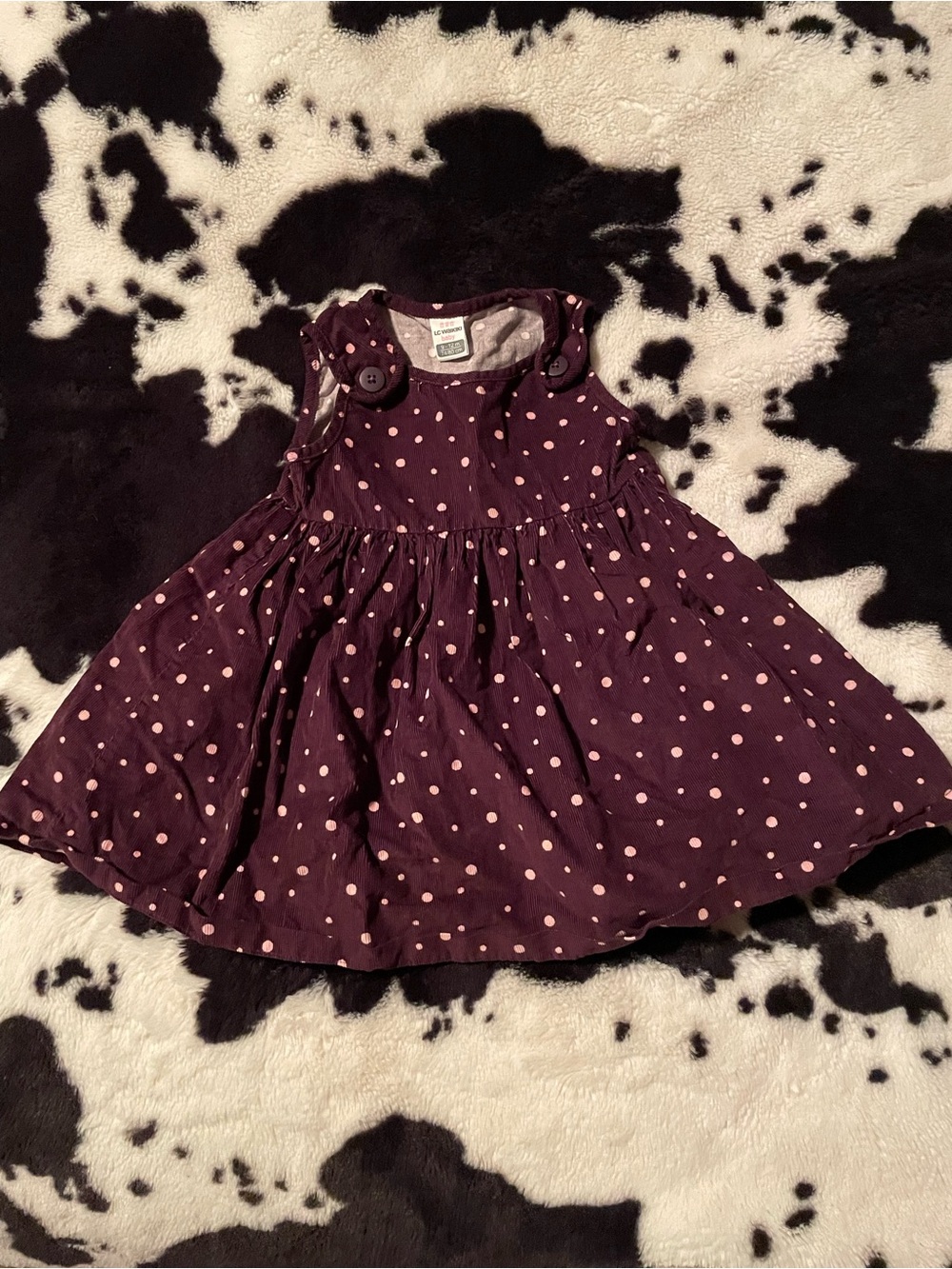 LC Waikiki Polkadot Infant / Baby Dress Size 6 Months